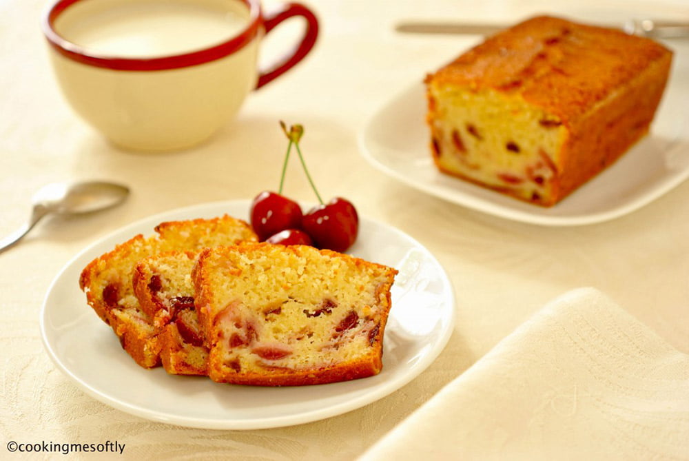 Plum cake alle ciliegie