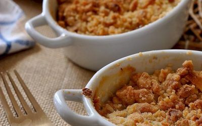 Apricots crumble