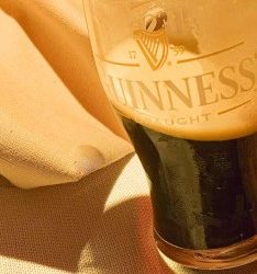 Chocolate Guinness pudding