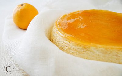 Orange cheesecake
