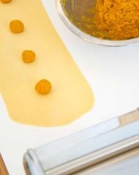 Pumpkin ravioli