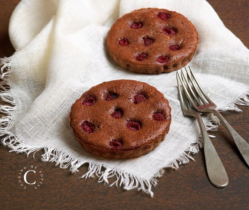 Brownies morbidi ai lamponi