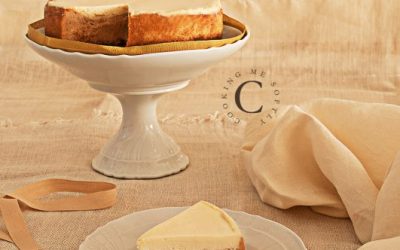 New York dulce de leche cheesecake