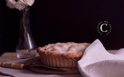 Strawberries pie