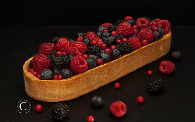 Red berry tart