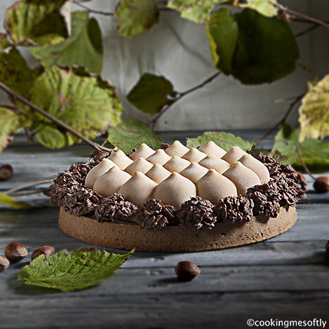 Crostata gianduia