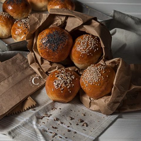 Panini ai fiocchi di latte