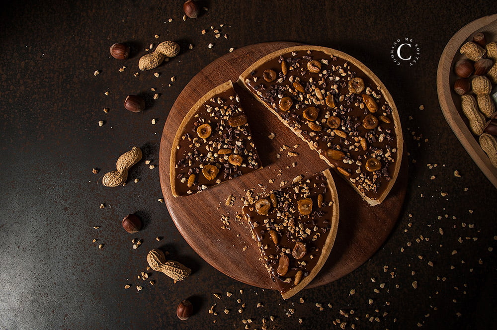 Crostata al caramello e frutta secca 