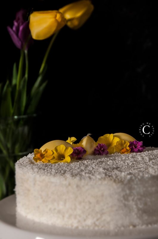 entremets cocco yuzu