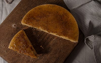 Catalan cream tart