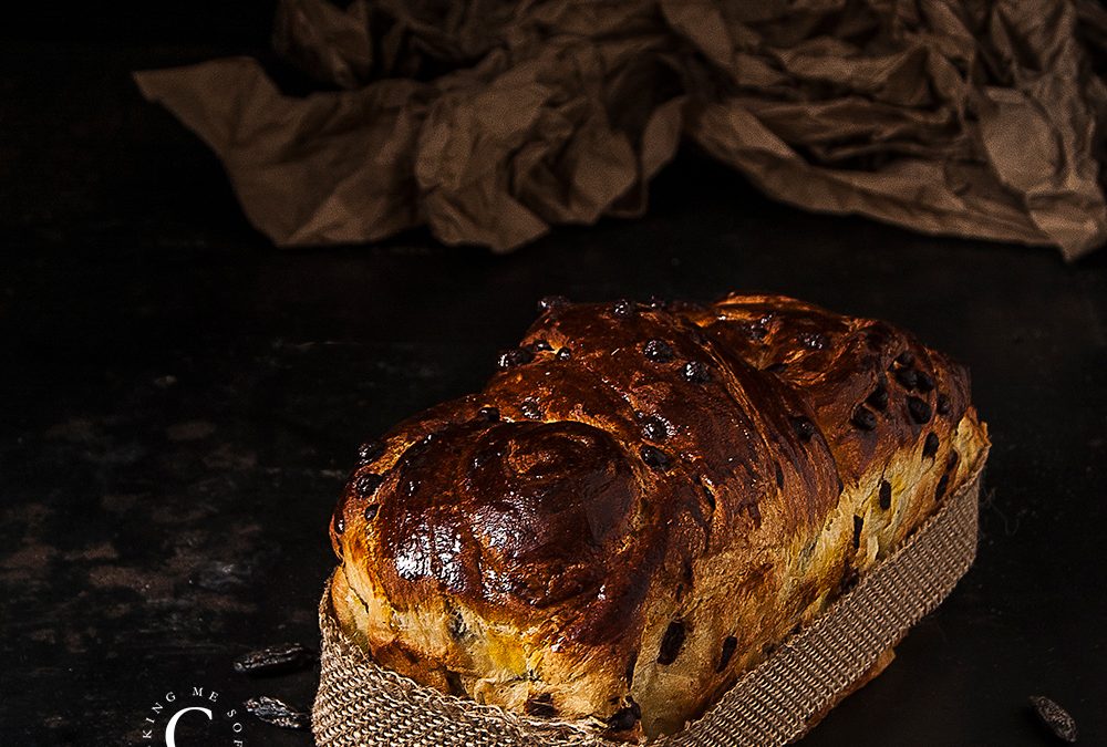 Brioche russa tonka e cioccolato