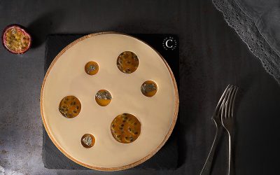 Passion and Caramel tart