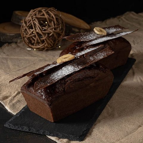 banana bread al cioccolato