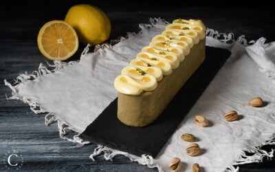 Cake al pistacchio e limone