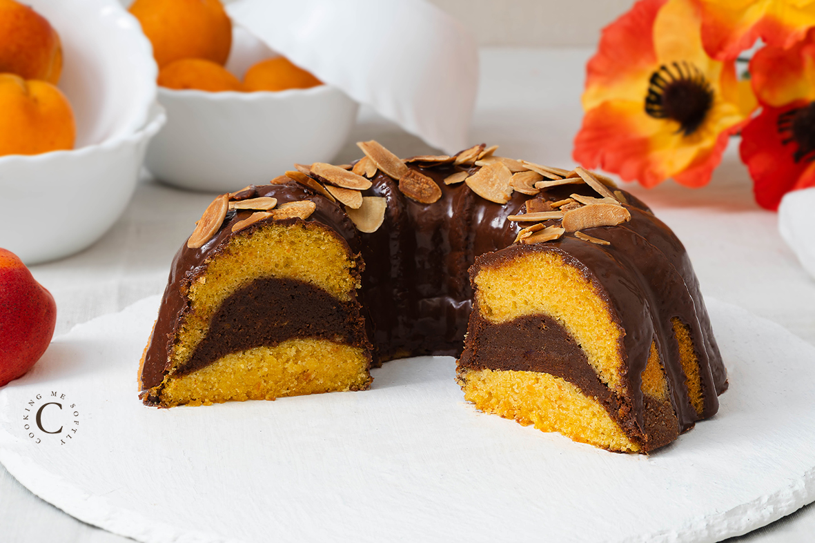 Pan di albicocche e cioccolato